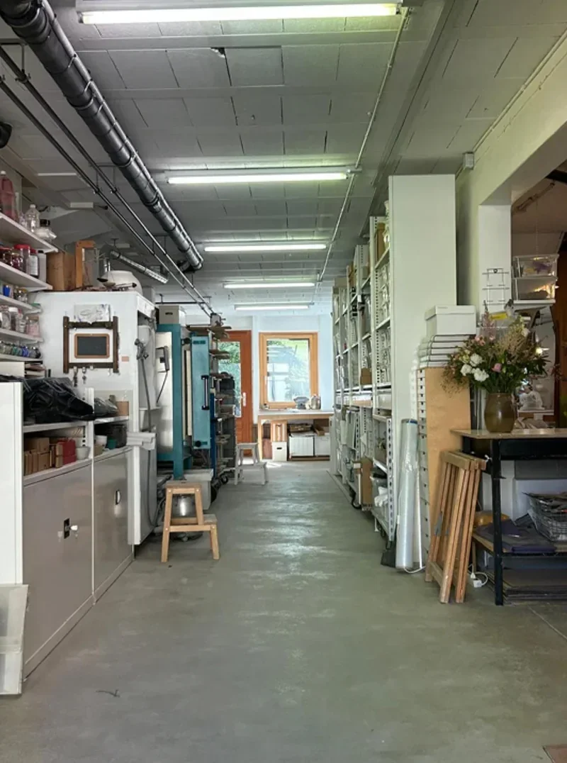 Atelier de céramique à Juriens, vue 1